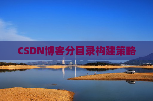 CSDN博客分目录构建策略
